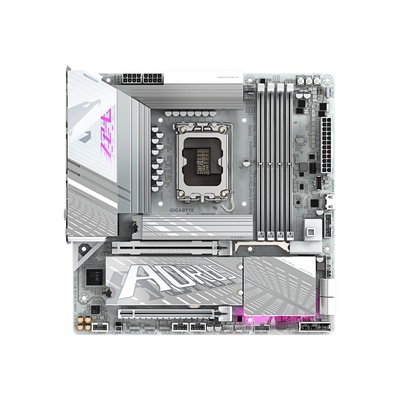 Gigabyte Z890M A ELITE WF7 ICE | Processor family Intel | Processor socket LGA1851 | DDR5 | Supported hard disk drive interfaces SATA