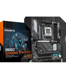 Gigabyte B850 GAMING X WIFI6E | Processor family AMD | Processor socket AM5 | DDR5 | Supported hard disk drive interfaces SATA  Hover