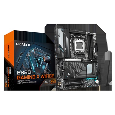  Gigabyte B850 GAMING X WIFI6E | Processor family AMD | Processor socket AM5 | DDR5 | Supported hard disk drive interfaces SATA
