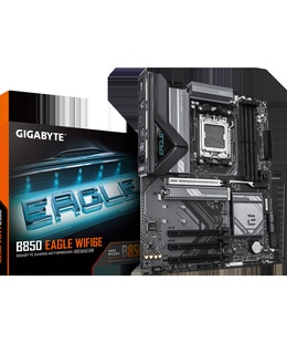  Gigabyte B850 EAGLE WIFI6E | Processor family AMD | Processor socket AM5 | DDR5 | Supported hard disk drive interfaces SATA  Hover