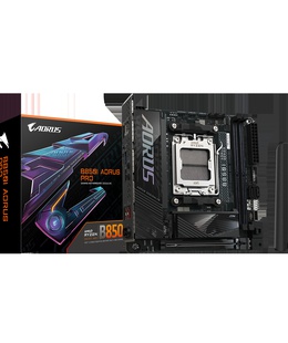 Gigabyte B850I AORUS PRO | Processor family AMD | Processor socket AM5 | DDR5 | Supported hard disk drive interfaces SATA  Hover