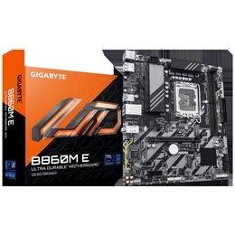 Gigabyte B860M E | Processor family Intel | Processor socket LGA1851 | DDR5 | Supported hard disk drive interfaces SATA
