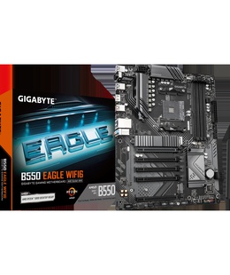  Gigabyte B550 EAGLE WIFI6 | Processor family AMD | Processor socket AM4 | DDR4 | Supported hard disk drive interfaces SATA  Hover