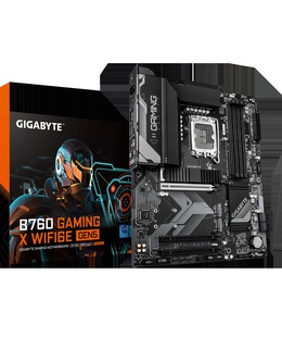  Gigabyte B760 G X WF6E GEN5 | Processor family Intel | Processor socket LGA1700 | DDR5 | Supported hard disk drive interfaces M.2  Hover