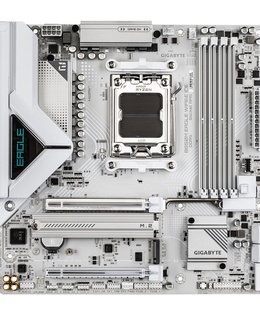 Gigabyte B850M EAGLE WF6E ICE | Processor family AMD | Processor socket AM5 | DDR5 | Supported hard disk drive interfaces SATA  Hover