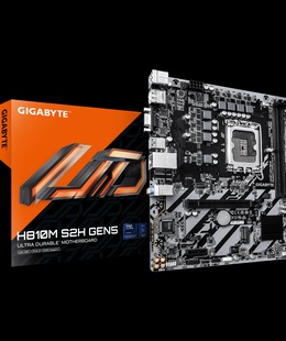  Gigabyte H810M S2H GEN5 | Processor family Intel | Processor socket LGA1851 | DDR5 | Supported hard disk drive interfaces SATA  Hover