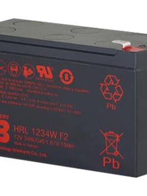 CSB Battery Battery 12V 9Ah 34W Pb F2 | HRL1234W  Hover