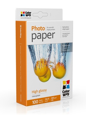  Photo Paper | PG2601004R | White | 260 g/m² | 10 x 15 cm | Glossy  Hover