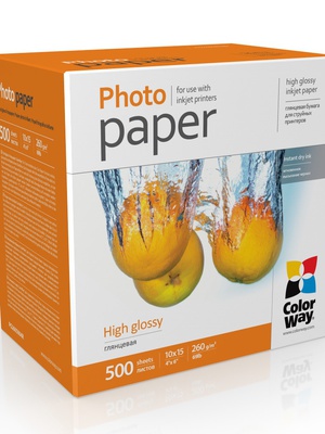  Photo Paper | PG2605004R | White | 260 g/m² | 10 x 15 cm | Glossy  Hover