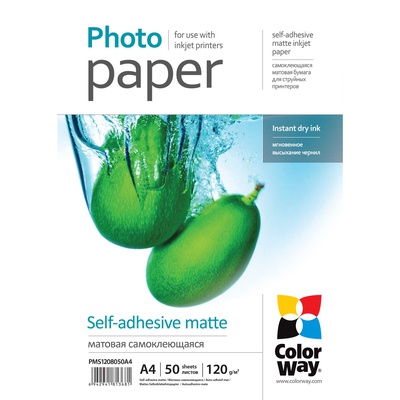  120 g/m² | A4 | Matte self-adhesive Photo Paper