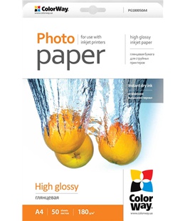  180 g/m² | A4 | A4 | High Glossy Photo Paper  Hover