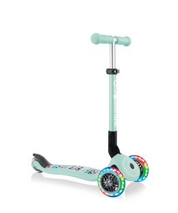  Globber | Scooter | Mint | Junior Foldable Fantasy Lights  Hover