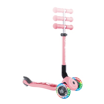  Globber Scooter Junior Foldable Fantasy Lights | 433-210 | Pastel Pink