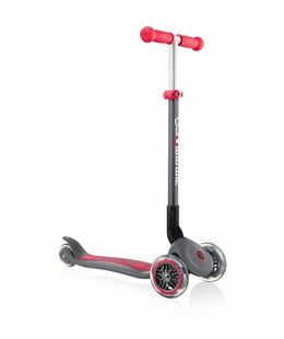  Globber | Grey/Red | Scooter Primo Foldable | 430-120-2  Hover