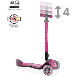 Globber | Pink | Scooter | Elite Deluxe Lights  444-410