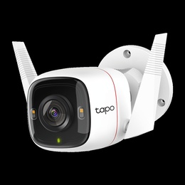  TP-Link Tapo C320WS Outdoor Security Wi-Fi Camera | TP-LINK | Outdoor Security Wi-Fi Camera | C320WS | Bullet | 4 MP | 3.89 mm | IP66 | H.264 | MicroSD
