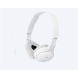 Austiņas Sony | MDR-ZX110APW.CE7 | Wired | On-Ear | Microphone | White