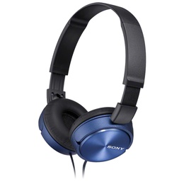 Austiņas Sony | Foldable Headphones | MDR-ZX310 | Headband/On-Ear | Blue
