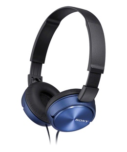 Austiņas Sony | ZX series | MDR-ZX310AP | Wired | On-Ear | Blue  Hover