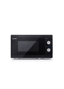 Mikroviļņu krāsns Sharp | Microwave Oven with Grill | YC-MG01E-B | Free standing | 800 W | Grill | Black