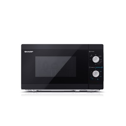 Mikroviļņu krāsns Sharp | Microwave Oven with Grill | YC-MG01E-B | Free standing | 800 W | Grill | Black