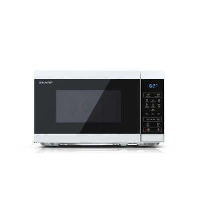 Mikroviļņu krāsns Sharp | Microwave Oven | YC-MS02E-W | Free standing | 20 L | 800 W | White