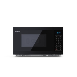 Mikroviļņu krāsns Sharp | Microwave Oven | YC-MS02E-B | Free standing | 800 W | Black