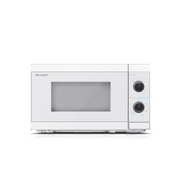 Mikroviļņu krāsns Sharp | Microwave Oven with Grill | YC-MG01E-C | Free standing | 800 W | Grill | White
