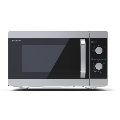Mikroviļņu krāsns Sharp | Microwave oven | YC-MS31E-S | Free standing | 900 W | Silver