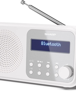  Sharp DR-P420(WH) Tokyo Portable Digital Radio  Hover
