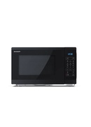 Mikroviļņu krāsns Sharp | Microwave Oven with Grill | YC-MG252AE-B | Free standing | 25 L | 900 W | Grill | Black