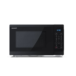 Mikroviļņu krāsns Sharp | Microwave Oven with Grill | YC-MG252AE-B | Free standing | 25 L | 900 W | Grill | Black