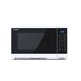 Mikroviļņu krāsns Sharp | Microwave Oven with Grill | YC-MG252AE-W | Free standing | 25 L | 900 W | Grill | White