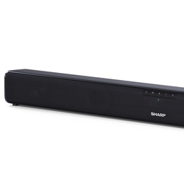  Sharp | HT-SB110 2.0 Slim Soundbar | Black | No | Bluetooth | HDMI