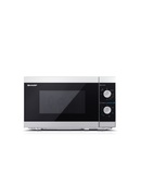 Mikroviļņu krāsns Sharp | Microwave Oven with Grill | YC-MG01E-S | Free standing | 800 W | Grill | Silver