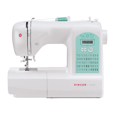  Sewing machine | Singer | STARLET 6660 | Number of stitches 60 | Number of buttonholes 4 | White