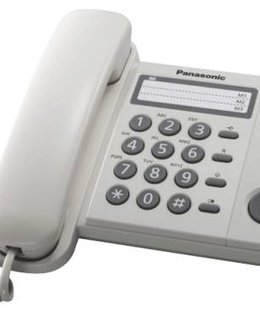  Panasonic | Corded Phone | KX-TS520FXW | White  Hover