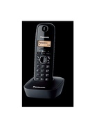  Panasonic | Cordless | KX-TG1611FXH | Built-in display | Caller ID | Black | Phonebook capacity 50 entries | Wireless connection