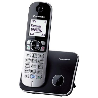  Panasonic | Cordless phone | KX-TG6811FXM | Built-in display | Caller ID | Metallic Grey
