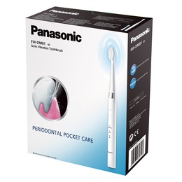Birste Panasonic | Toothbrush | EW-DM81 | Rechargeable | For adults | Number of brush heads included 2 | Number of teeth brushing modes 2 | White