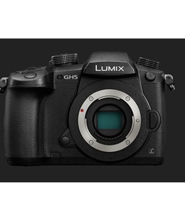  Panasonic LUMIX DC-GH5EG-K DSLM Camera Body 20.3 MP ISO 25600 Display diagonal 3.2  Video recording Wi-Fi Contrast AF system Magnification 1.52 x Viewfinder Live MOS Black  Hover