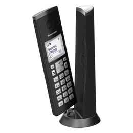  Panasonic | Cordless | KX-TGK210FXB | Built-in display | Caller ID | Black | Conference call | Speakerphone | Wireless connection