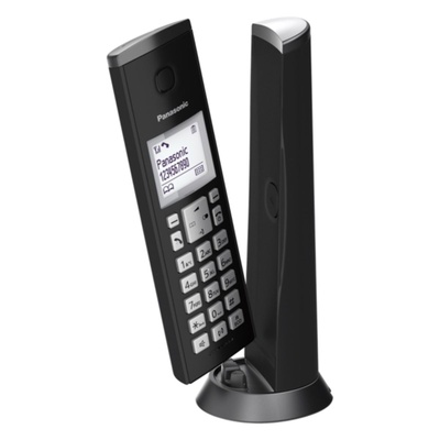 Panasonic | Cordless | KX-TGK210FXB | Built-in display | Caller ID | Black | Conference call | Speakerphone | Wireless connection