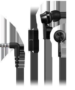 Austiņas Panasonic | Canal type | RP-TCM115E-K | Wired | In-ear | Microphone | Black  Hover