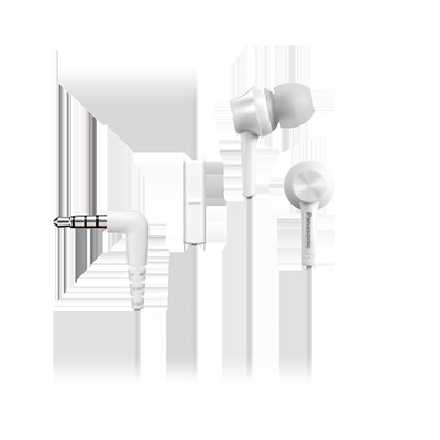 Austiņas Panasonic | Canal type | RP-TCM115E-W | Wired | In-ear | Microphone | White