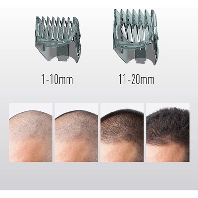  Panasonic | Hair clipper | ER-GC63-H503 | Cordless or corded | Wet & Dry | Number of length steps 39 | Step precise 0.5 mm | Black