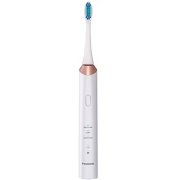 Birste Panasonic | Sonic Electric Toothbrush | EW-DC12-W503 | Rechargeable | For adults | Number of brush heads included 1 | Number of teeth brushing modes 3 | Sonic technology | Golden White