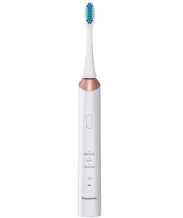 Birste Panasonic | Sonic Electric Toothbrush | EW-DC12-W503 | Rechargeable | For adults | Number of brush heads included 1 | Number of teeth brushing modes 3 | Sonic technology | Golden White  Hover
