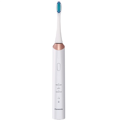 Birste Panasonic | Sonic Electric Toothbrush | EW-DC12-W503 | Rechargeable | For adults | Number of brush heads included 1 | Number of teeth brushing modes 3 | Sonic technology | Golden White