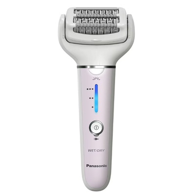 Epilātors Panasonic | Epilator | ES-EY80-P503 | Operating time (max) 30 min | Number of power levels 3 | Wet & Dry | White/Pink